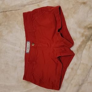 Abercrombie & Fitch Red Shorts